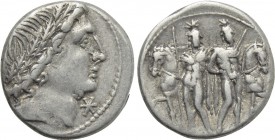 L. MEMMIUS. Denarius (109-108 BC). Rome.