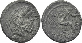 P. PLAUTIUS HYPSAEUS. Denarius (57 BC). Rome.