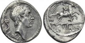 L. MARCIUS PHILIPPUS. Denarius (57 BC). Rome.