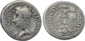 AUGUSTUS (27 BC-14 AD). Emerita. P. Carisius, legatus Augusti.