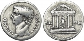 CLAUDIUS (41-54). Cistophorus. Ephesus.