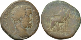 CLODIUS ALBINUS (Caesar, 193-195). Sestertius. Rome.