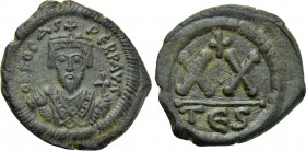 PHOCAS (602-610). Half Follis. Thessalonica.