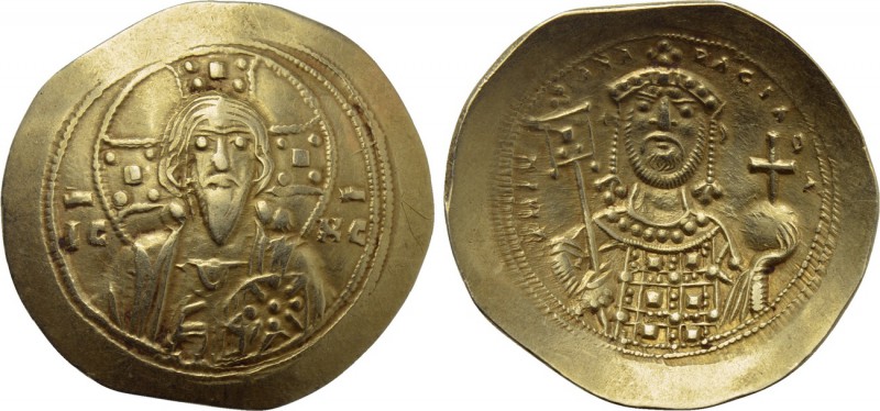 MICHAEL VII DUCAS (1071-1078). GOLD Histamenon. Constantinople.

Obv: IC - XC....