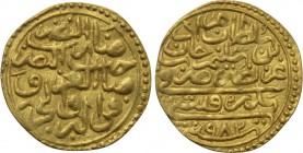 OTTOMAN EMPIRE. Murad III (AH 982-1003 / 1574-1595 AD). GOLD Sultani. Sidra Qapsi mint. Dated AH 982 (1574/5 AD).