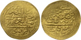 OTTOMAN EMPIRE. Ahmed I (AH 1012-1026 / 1603-1617 AD). GOLD Sultani. Tûqât (Tokat) mint. Dated AH 1013 (1604/5 AD).