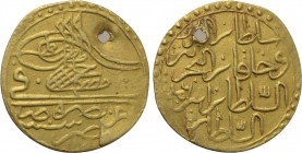 OTTOMAN EMPIRE. Mustafa III (AH 1171-1187 / 1757-1774 AD). GOLD Zeri Mahbub. Misr (Cairo) mint. Dated AH 1171//6 (1762/3 AD).