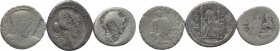 3 Countermarked Roman Republican Denari.