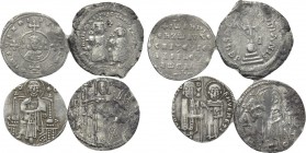 4 Byzantine and Medieval Coins.