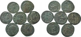 7 Coins of Maxentius and Constantius II.