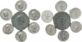 7 Coins of Severus Alexander.
