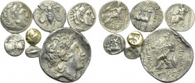 7 Greek Silver and Electrum Coins.