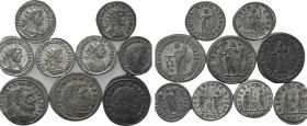 9 Coins of the Tetrarchy.