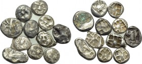 11 Greek Coins; Parion and Achaemenid Empire.