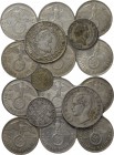 17 Silver German Coins.