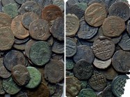 90 Byzantine Coins.