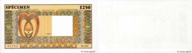 Country : FRENCH WEST AFRICA (1895-1958) 
Face Value : 1250 Échantillon 
Date : 1984 
Period/Province/Bank : Banque de l'Afrique Occidentale 
Catalogu...