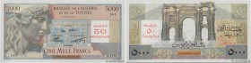 Country : ALGERIA 
Face Value : 50 NF sur 5000 Francs 
Date : 01 mars 1956 
Period/Province/Bank : Banque de l'Algérie et de la Tunisie 
Catalogue ref...