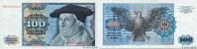 Country : GERMAN FEDERAL REPUBLIC 
Face Value : 100 Deutsche Mark 
Date : 02 janvier 1980 
Period/Province/Bank : Deutsche Bundesbank 
Catalogue refer...