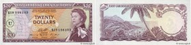 Country : CARIBBEAN 
Face Value : 20 Dollars 
Date : (1965) 
Period/Province/Bank : East Caribbean Currency Authority 
Department : Anguilla 
Catalogu...