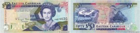Country : CARIBBEAN 
Face Value : 50 Dollars 
Date : (1993) 
Period/Province/Bank : Eastern Caribbean Central Bank 
Department : Grenade 
Catalogue re...