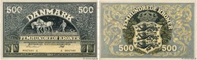 Country : DENMARK 
Face Value : 500 Kroner 
Date : 1939 
Period/Province/Bank : Danmarks Nationalbank 
Catalogue reference : P.34a 
Alphabet - signatu...