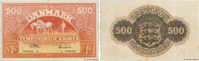 Country : DENMARK 
Face Value : 500 Kroner 
Date : 1962 
Period/Province/Bank : Danmarks Nationalbank 
Catalogue reference : P.41k 
Alphabet - signatu...