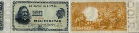 Country : SPAIN 
Face Value : 100 Pesetas 
Date : 01 mai 1900 
Period/Province/Bank : Banco de Espana 
Catalogue reference : P.51 
Alphabet - signatur...