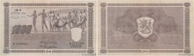 Country : FINLAND 
Face Value : 1000 Markkaa 
Date : 1945 (1948) 
Period/Province/Bank : Suomen Pankki 
Catalogue reference : P.90 
Alphabet - signatu...