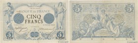 Country : FRANCE 
Face Value : 5 Francs NOIR 
Date : 17 novembre 1873 
Period/Province/Bank : Banque de France, XXe siècle 
Catalogue reference : F.01...