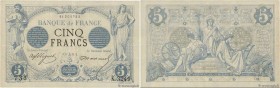 Country : FRANCE 
Face Value : 5 Francs NOIR 
Date : 05 décembre 1873 
Period/Province/Bank : Banque de France, XXe siècle 
Catalogue reference : F.01...