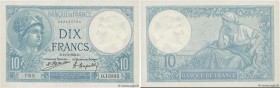 Country : FRANCE 
Face Value : 10 Francs MINERVE 
Date : 14 mars 1924 
Period/Province/Bank : Banque de France, XXe siècle 
Catalogue reference : F.06...