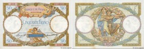 Country : FRANCE 
Face Value : 50 Francs LUC OLIVIER MERSON type modifié 
Date : 24 août 1933 
Period/Province/Bank : Banque de France, XXe siècle 
Ca...