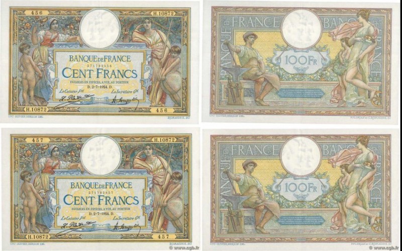 Country : FRANCE 
Face Value : 100 Francs LUC OLIVIER MERSON grands cartouches C...