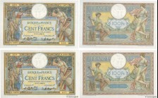 Country : FRANCE 
Face Value : 100 Francs LUC OLIVIER MERSON grands cartouches Consécutifs 
Date : 02 juillet 1924 
Period/Province/Bank : Banque de F...