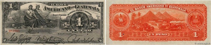 Country : GUATEMALA 
Face Value : 1 Peso 
Date : 26 janvier 1923 
Period/Provinc...