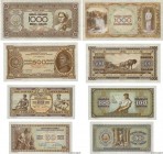 Country : YUGOSLAVIA 
Face Value : 50 au 1000 Dinara Lot 
Date : 01 mai 1946 
Period/Province/Bank : Banque Nationale 
Catalogue reference : P.64 au P...