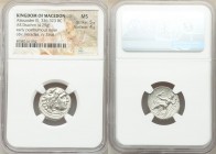 MACEDONIAN KINGDOM. Alexander III the Great (336-323 BC). AR drachm (18mm, 4.29 gm, 1h). NGC MS 5/5 - 4/5. Posthumous issue of Abydus, ca. 310-301 BC....