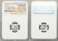 MACEDONIAN KINGDOM. Alexander III the Great (336-323 BC). AR drachm (16mm, 12h). NGC Choice XF. Posthumous issue of Magnesia ad Maeandrum, under Antig...