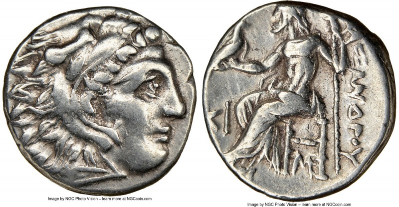 MACEDONIAN KINGDOM. Alexander III the Great (336-323 BC). AR drachm (16mm, 8h). ...
