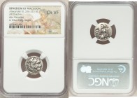 MACEDONIAN KINGDOM. Alexander III the Great (336-323 BC). AR drachm (16mm, 6h). NGC Choice VF. Sardes, ca. 334-323 BC. Head of Heracles right, wearing...