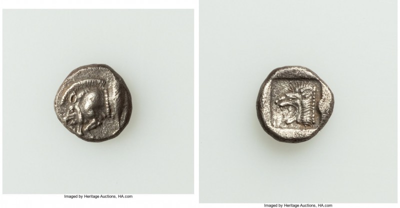 MYSIA. Cyzicus. Ca. 5th century BC. AR obol(?) (10mm, 1.22 gm, 12h). Choice XF. ...