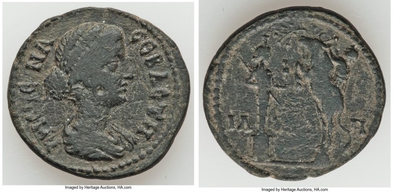 TROAS (TROY). Ilium. Crispina (AD 178-182). Ae as (26mm, 10.69 gm, 6h). Fine. KP...