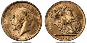 George V gold Sovereign 1914-M MS63 PCGS, Melbourne mint, KM29, S-3999. AGW 0.2355 oz. 

HID09801242017

© 2020 Heritage Auctions | All Rights Res...