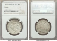 British Colony. Victoria 50 Cents 1891 XF40 NGC, KM9.1. Light olive-taupe toning with recessed luster. 

HID09801242017

© 2020 Heritage Auctions ...