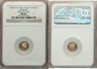 Mysore. Tipu Sultan 8-Piece Lot of Certified Assorted gold Fanams NGC, 1) Fanam AM 1216 (1787) - MS64 2) Fanam AM 1216 (1787) - MS64 3) Fanam AM 1218 ...