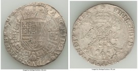 Brabant. Philip IV Patagon 1628 VF, Antwerp mint, KM53.1, Dav-4462. 41.4mm. 27.86gm. Dealer tag included. 

HID09801242017

© 2020 Heritage Auctio...