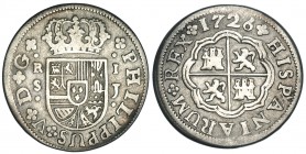 Real. 1726. Sevilla. J. VI-540. MBC-.