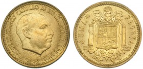 1 peseta. 1953*63. VII-323. B.O. SC.