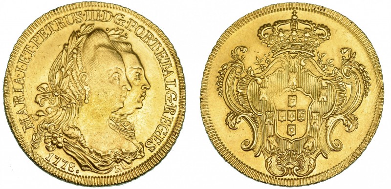 BRASIL. Peça. 1778. Río de Janeiro. KM-199.1. Rayitas de ajuste. EBC.